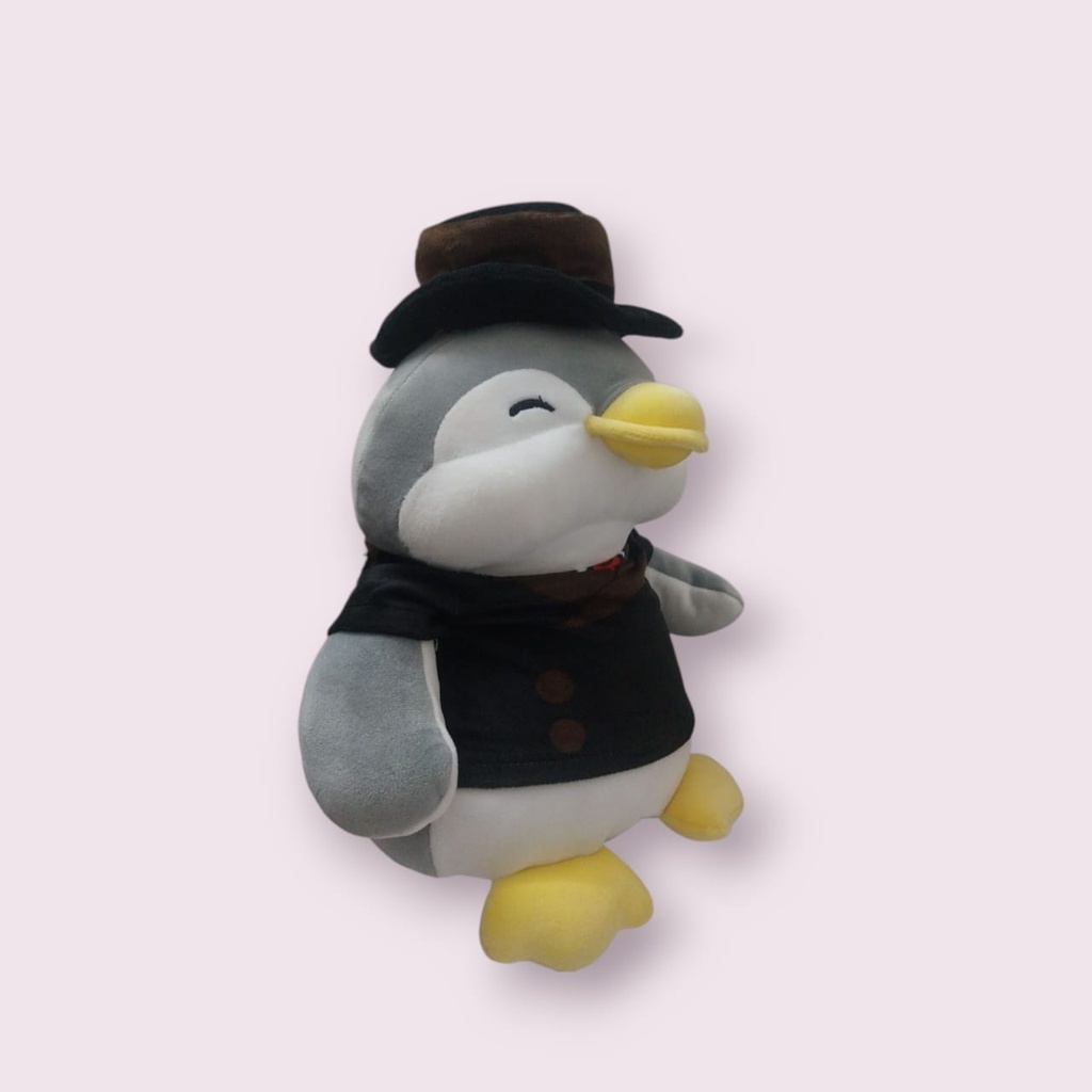 Miniso City Pen Explores the World Series Penguin Plush Toy 33CM (England)