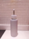 Glass Bottle with Silicone Cover 300mL(Gray)