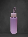 Glass Bottle with Silicone Cover 300mL(Purple)
