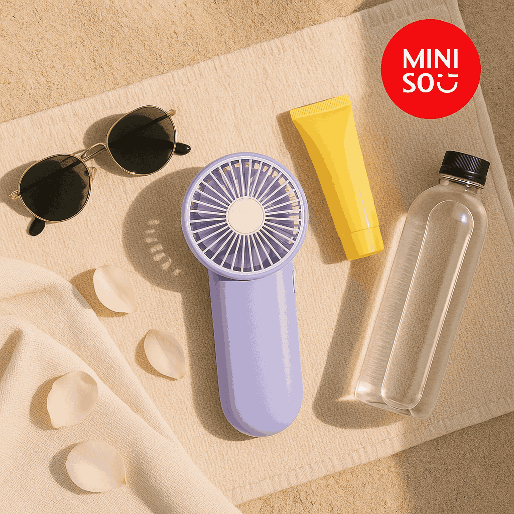AA Battery Operated Handheld Fan  Model: ZB073 