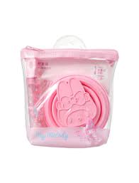 My Melody Foldable Toothbrush & Bathroom Cup