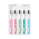Gum Care Binchotan Toothbrushes (5 pcs)