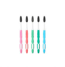 Gum Care Binchotan Toothbrushes (5 pcs)
