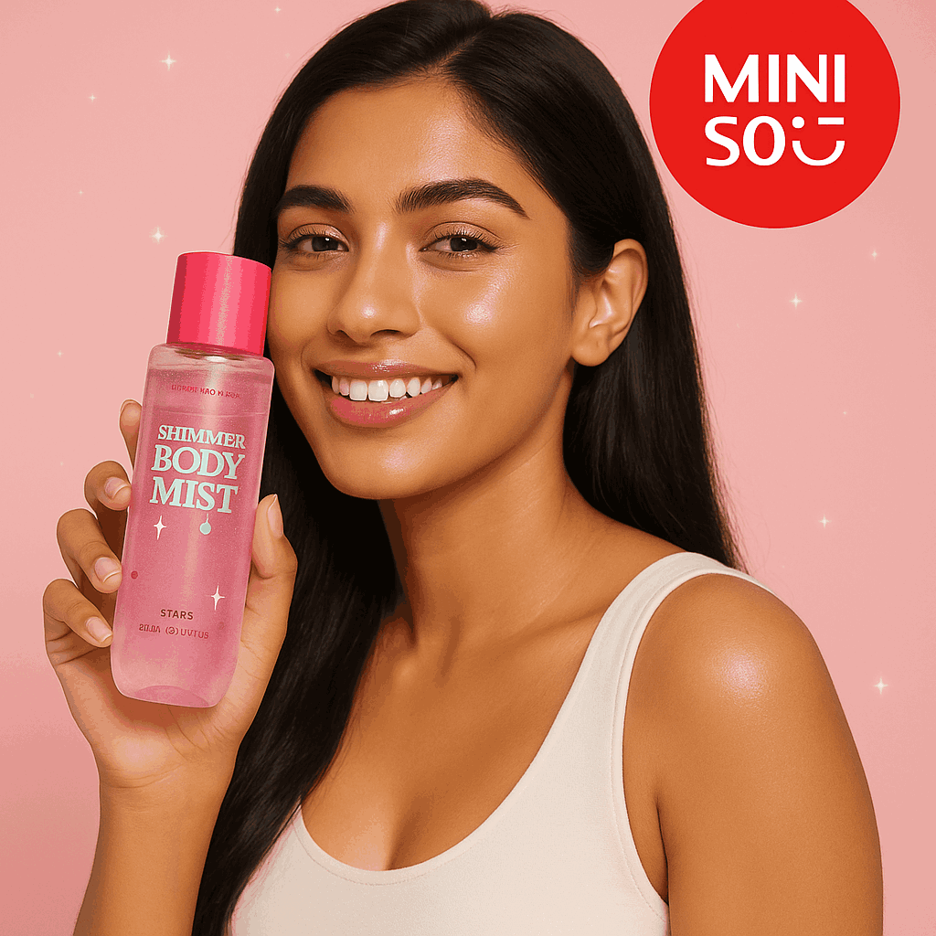 Miniso Sparkle Collection Shimmer Body Mist