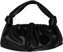 Pleated Handbag(Black)