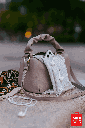 Pleated Crossbody Bag Pale Purple