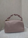 Pleated Crossbody Bag Pale Purple