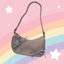 Bowknot Shoulder Bag (Pink)