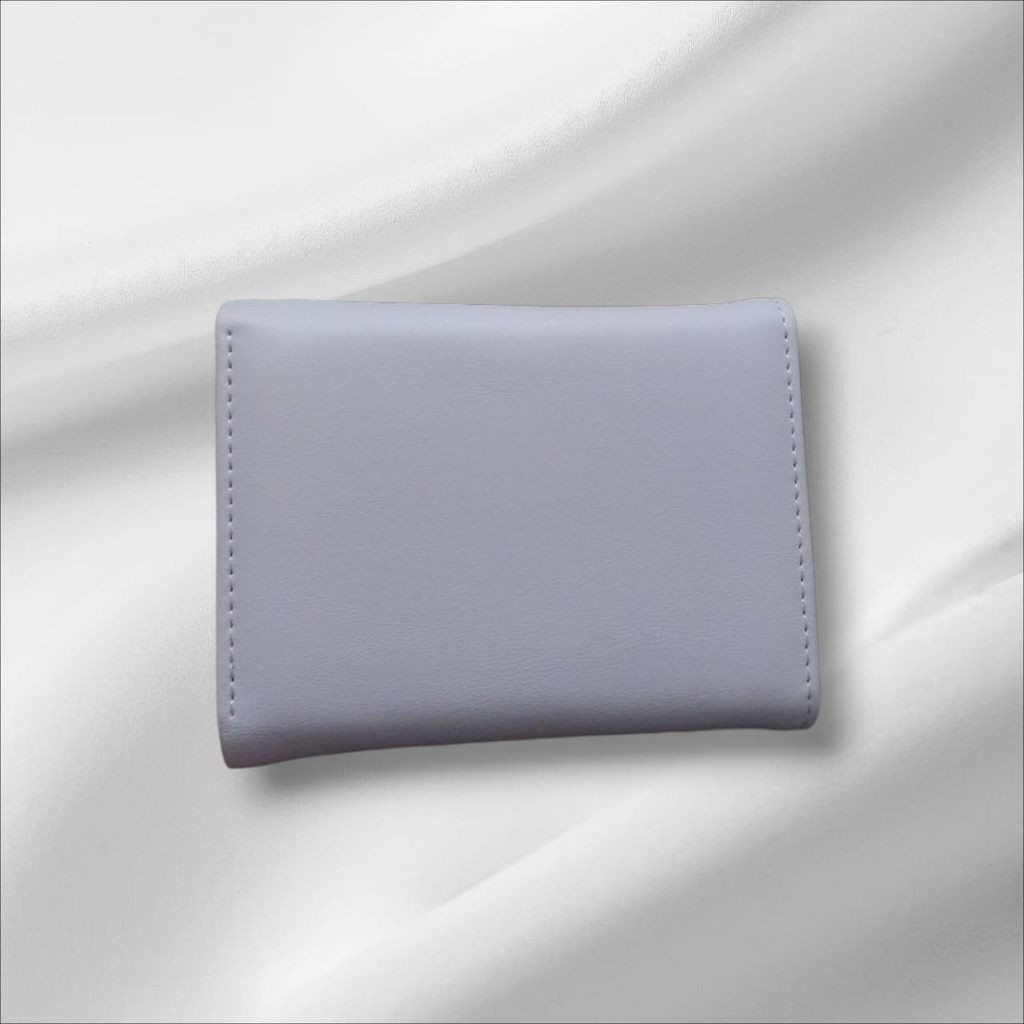Flower Series Tri-Foil Women's Wallet (Pink Light) Miniso