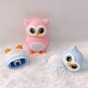 Owl Sharpener & Eraser (Pink)