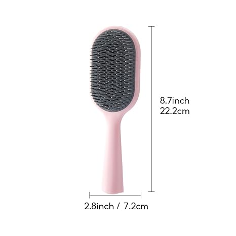 Mini Detangling Brush With Cleaning Tool
