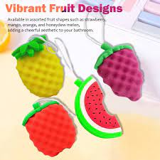 Fruit Series Bath Scrubber Miniso