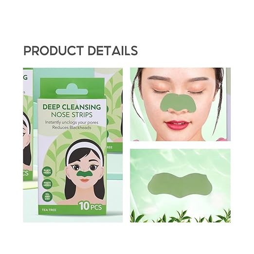 Deep Cleansing Nose Strips(Tea Tree)