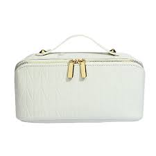 Quilted Cosmetic Bag (Light Green) 