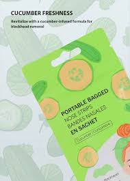 Portable Bagged Nose Strips(Cucumber)