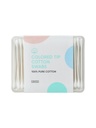 Premium Natural Cotton Swabs With Paper Sticks