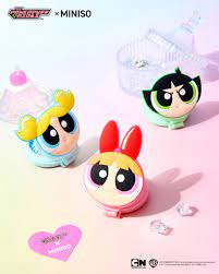 The Powerpuff Girls Collection Folding Mirror Brush(Bubbles)