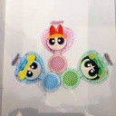 The Powerpuff Girls Collection Folding Mirror Brush(Bubbles)