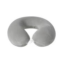 Solid Color Memory Foam U Shaped Pillow (Gray)