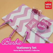 Barbie Collection Stationery Set Miniso