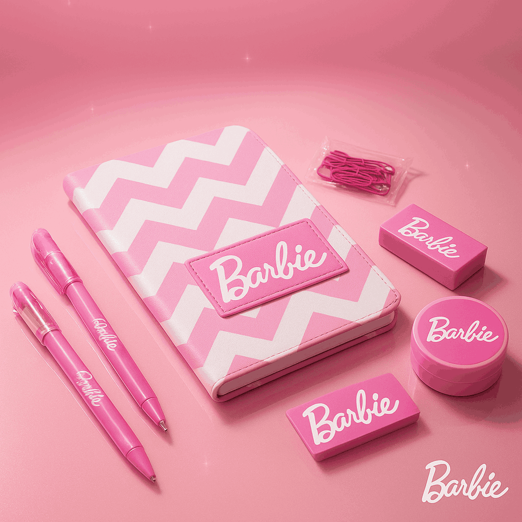 Barbie Collection Stationery Set Miniso