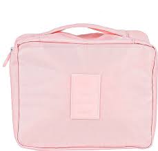 Tolletry Bag (pink) Miniso