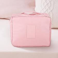 Tolletry Bag (pink) Miniso