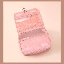 Tolletry Bag (pink) Miniso