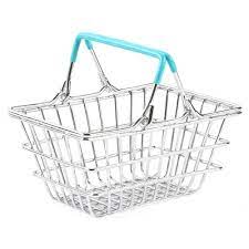 Storage Shopping Basket Panier Provisions Miniso