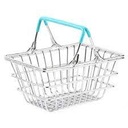 Storage Shopping Basket Panier Provisions Miniso