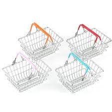 Storage Shopping Basket Panier Provisions Miniso