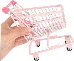 Storage Shopping Cart Chariot Provisions (Pink)