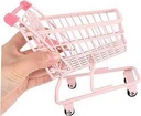 Storage Shopping Cart Chariot Provisions (Pink)