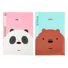 We Bare Bears Memo Book 40 Pages