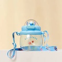 Disney Lilo & Stitch Collection Plastic Bottle With Shoulder & Strap 800 ML