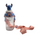 Disney Stitch Dinner Party Collection Tritan Bottle With Strap 600 ML