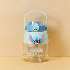 Disney Lilo &Stitch Collection Plastic Bottal With Shoulder Strap 1300ML