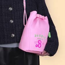 Barbie Collection Diy Water Bottle Bag(Pink)