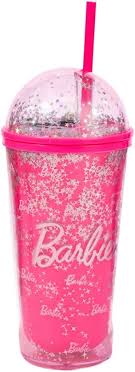 Barbie Collection Double Wall Straw 600ML