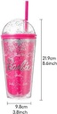 Barbie Collection Double Wall Straw 600ML