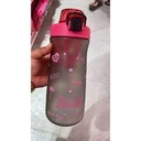 Barbie Collection Plastic Bottal With One Touch Flip Top Lip (Black)