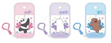 We Bare Bears Seaside Music Festival Spray Bottle (Panda)