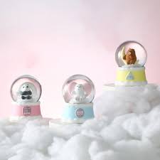 We Bare Bears Series 4.0 Cloud Crystal Ball Figure Model (Grizz)
