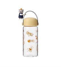 Little Bear Glass Bottle 400ML (Yellow)