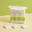 Natural Cotton Pads 240 Count Miniso