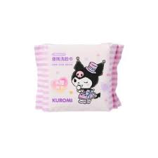 Kuromi Peami Grain Texture Peari Grain Texture Dry Wipes Miniso