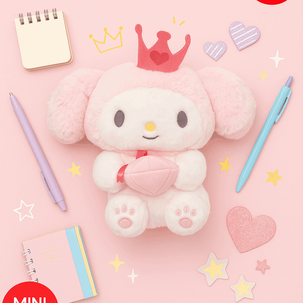 Miniso My Melody Crown Series Plush Toy 25CM Miniso