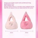 Fancy Barbie Collection Plush Handbay (Light Pink)