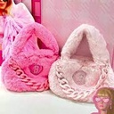 Fancy Barbie Collection Plush Handbay (Light Pink)