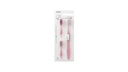 Toothbrush with Replaceable Heads (1 Handle & 3 Heads), Random Colors